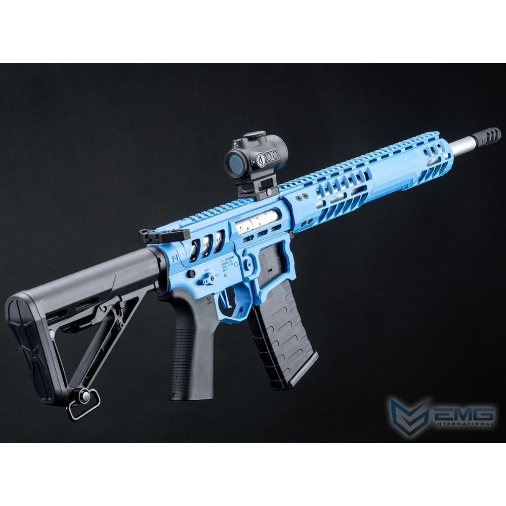 Replica Airsoft EMG x F1 UDR-15 AR-15 AEG eSilverEdge Azul