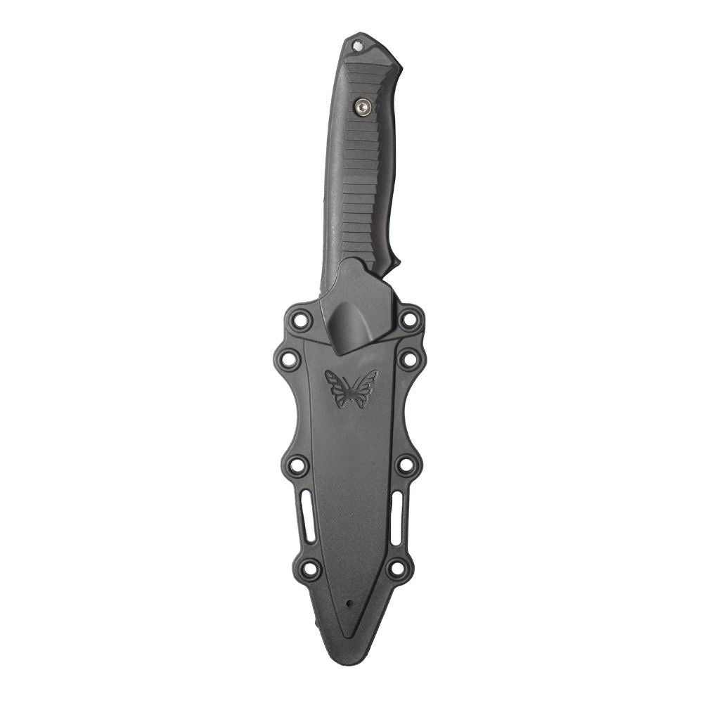 Cuchillo dummy BC141 negro con funda