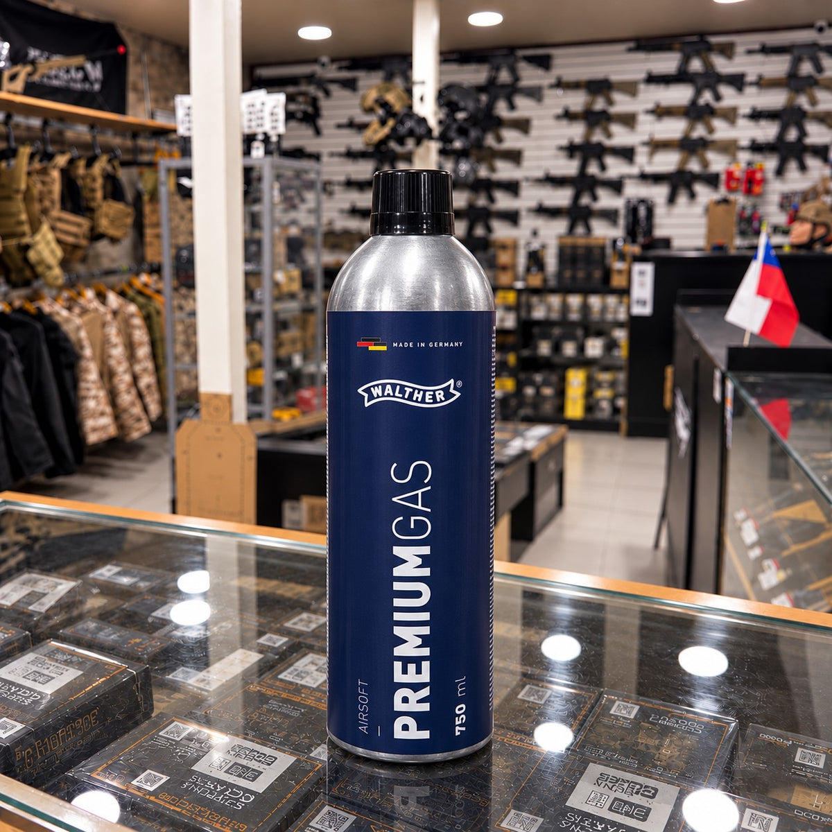 Green gas Walther 750ml con silicona