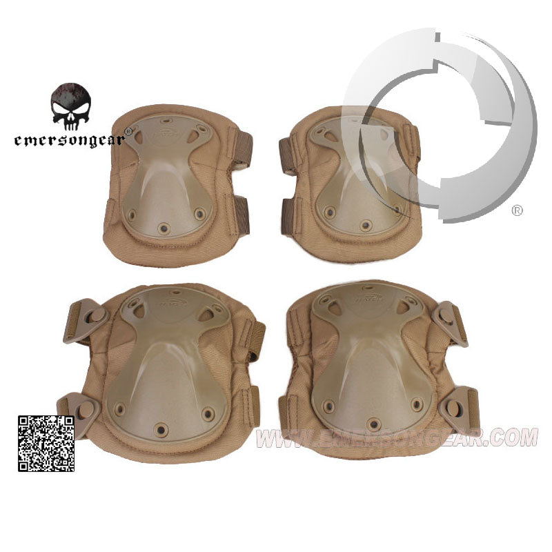 Juegos Rodilleras y Coderas Emerson coyote