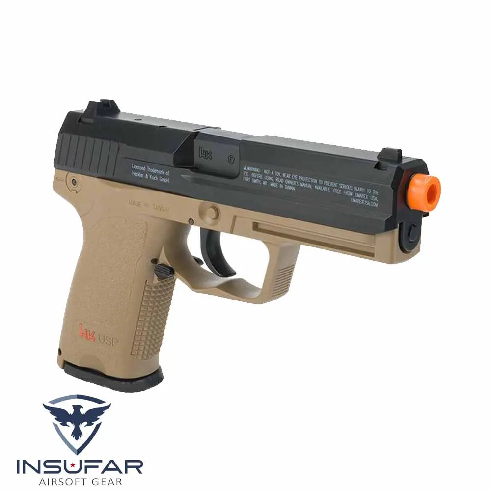 Replica pistola H&K licencia USP CO2 (sin blowback)