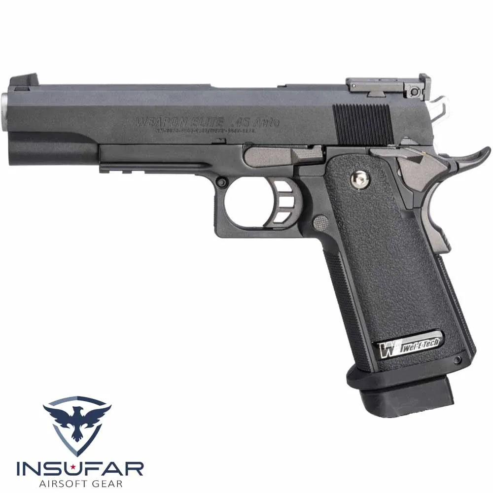 Replica pistola WE Full metal Hi-CAPA 5.1 R versión full auto GBB