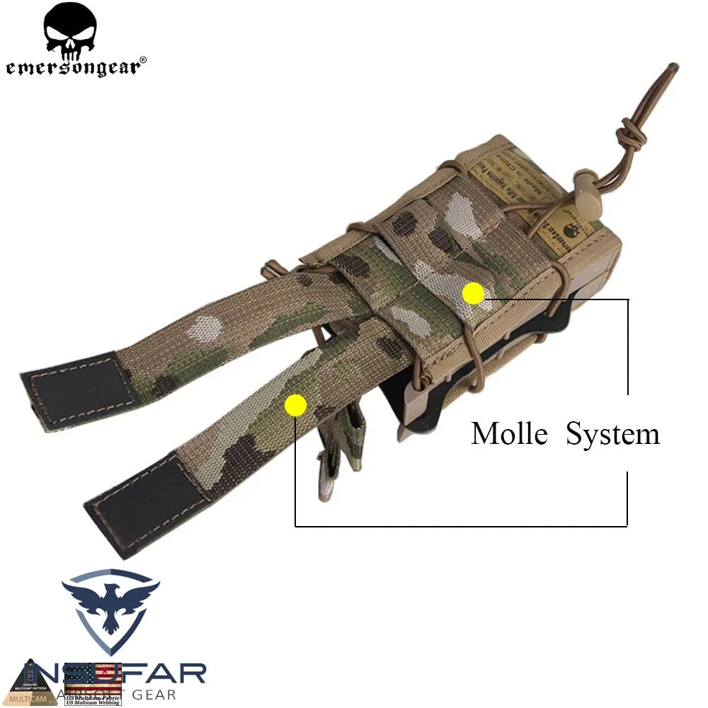 Porta cargador Emerson Molle doble multicam