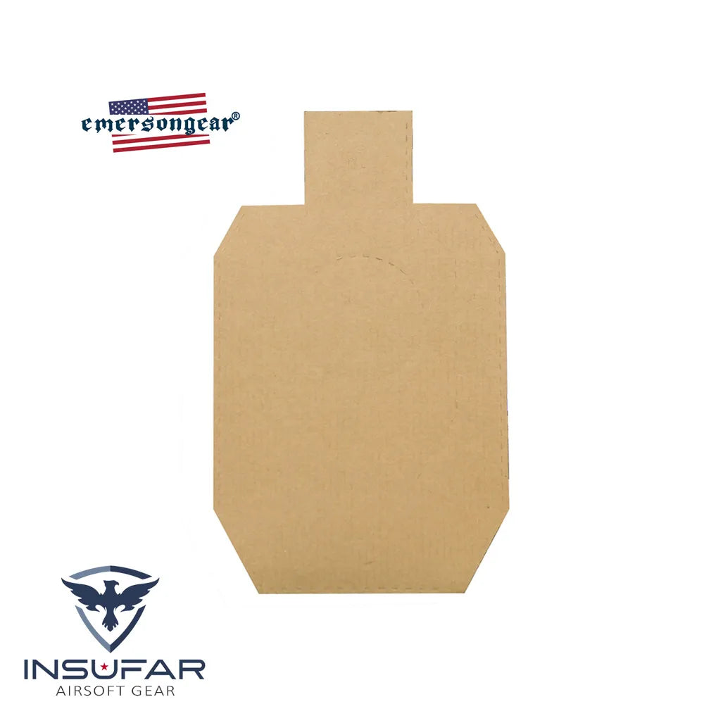 Silueta Emerson IDPA 10 pulgadas