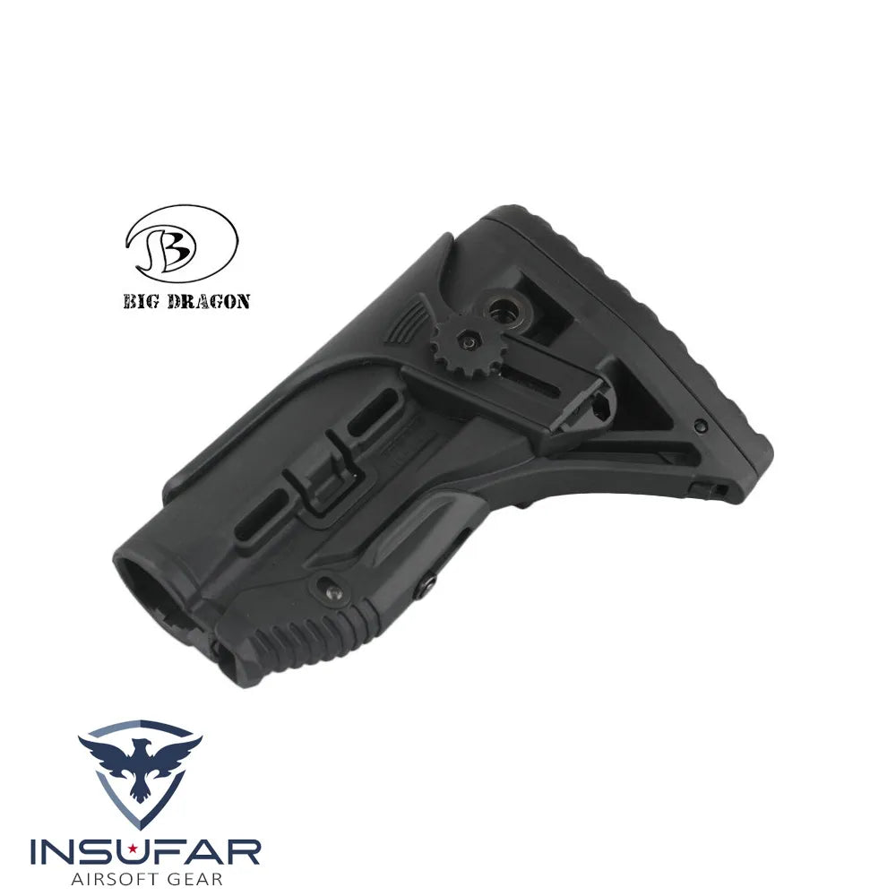 Culata telescopica M4 AR-15 FAB GL negra