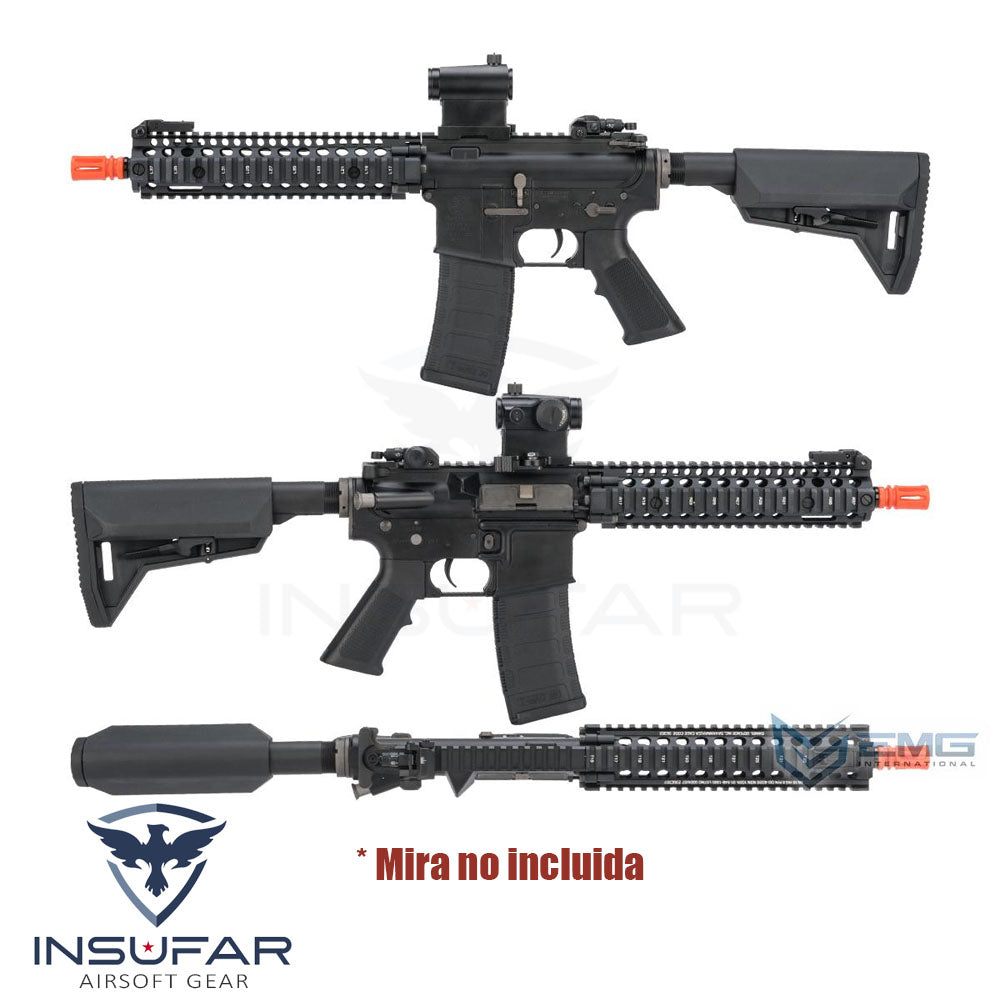 Replica EMG Licenciada Colt M4 SOPMOD Block 2 AEG con riel 9.5" sistema Daniel Defense