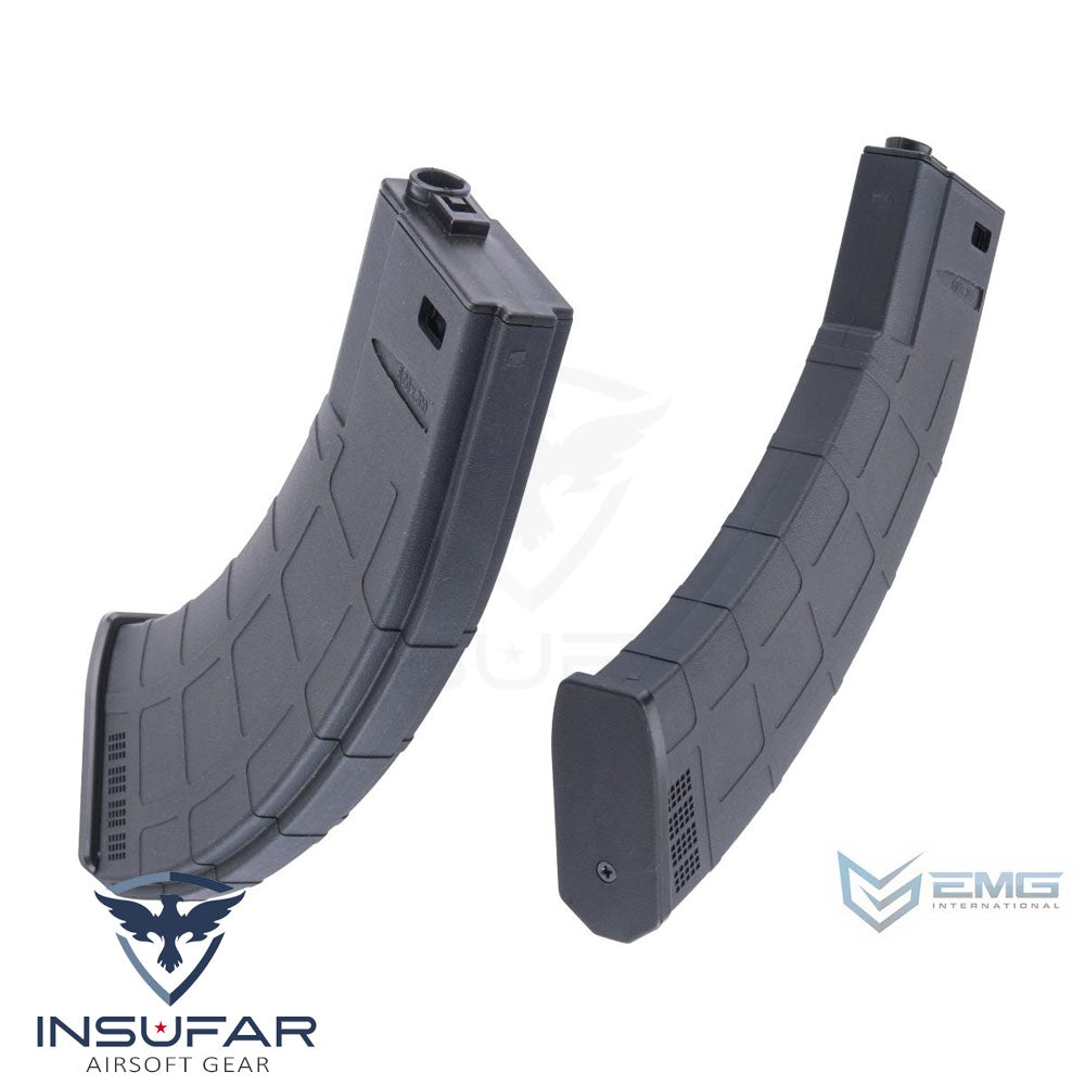 Magazine negro EMG M4-AK300 300rd Mid-Cap M4 / M16 AEG