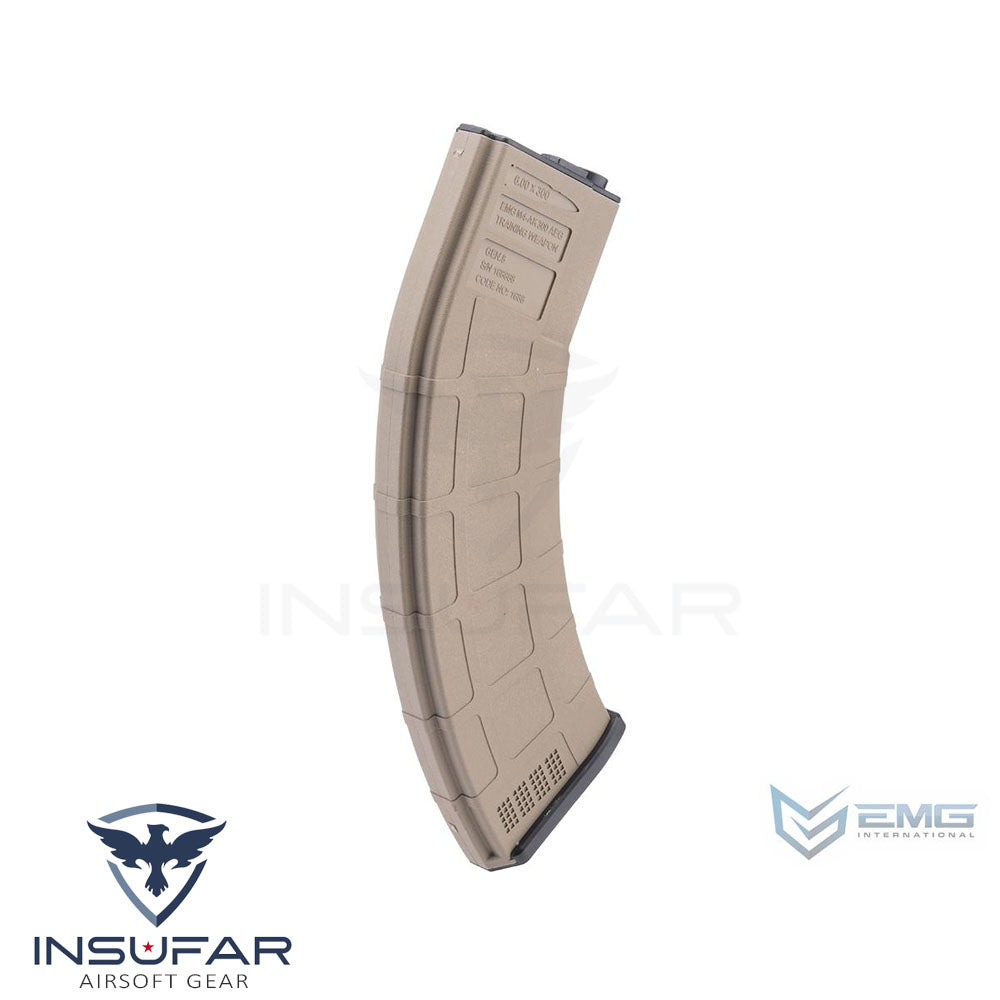 Magazine tan EMG M4-AK300 300rd Mid-Cap M4 / M16 AEG