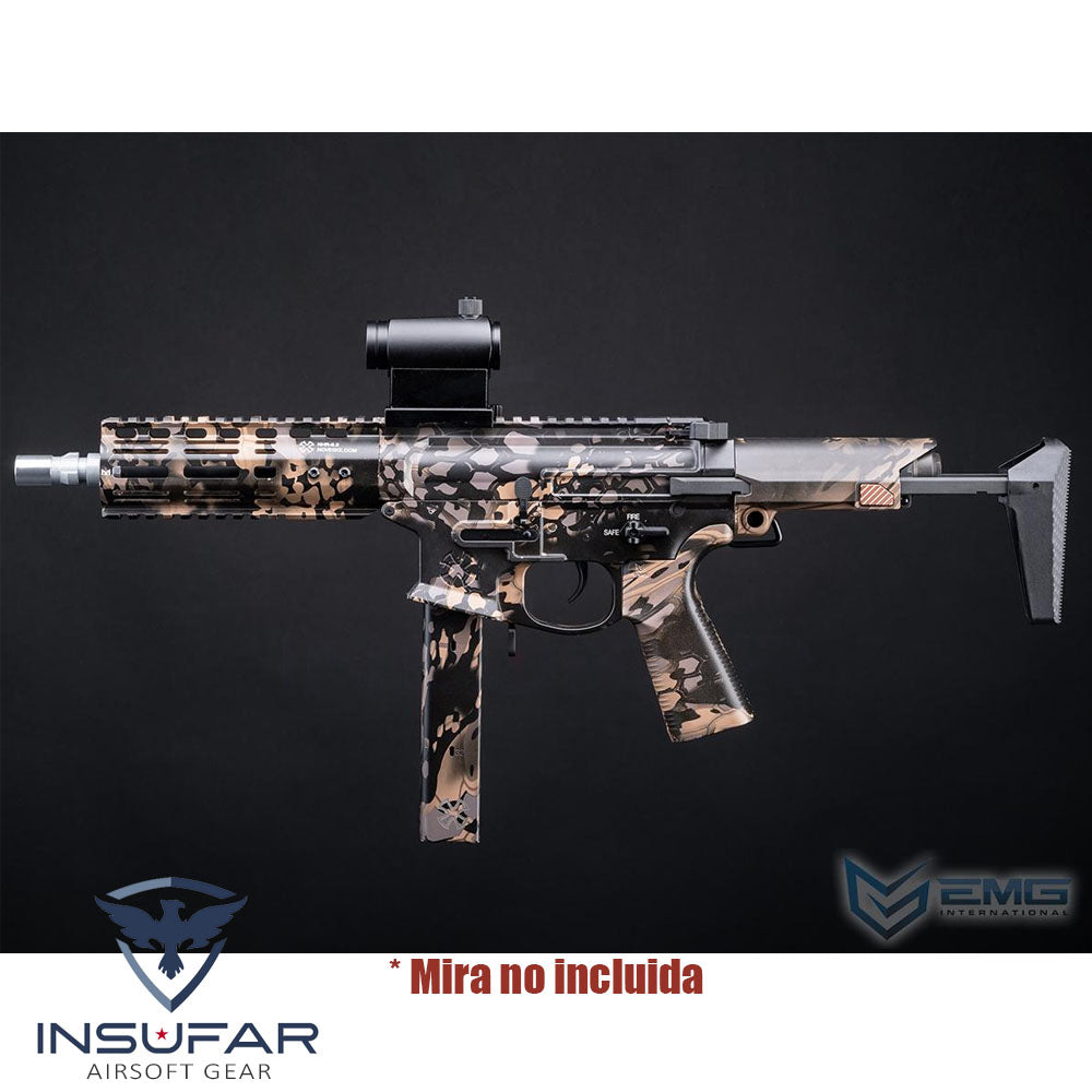 Replica EMG Noveske Space Invader Gen4 Color: Kryptek Obskura Nox con guardamanos 8.5"