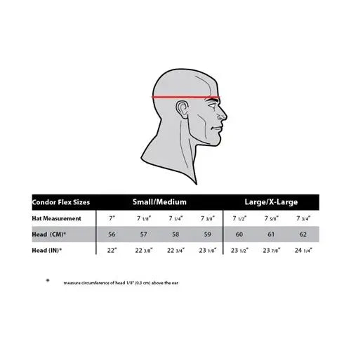 Gorra Táctica Condor Flex Malla – MultiCam® Talla L/XL
