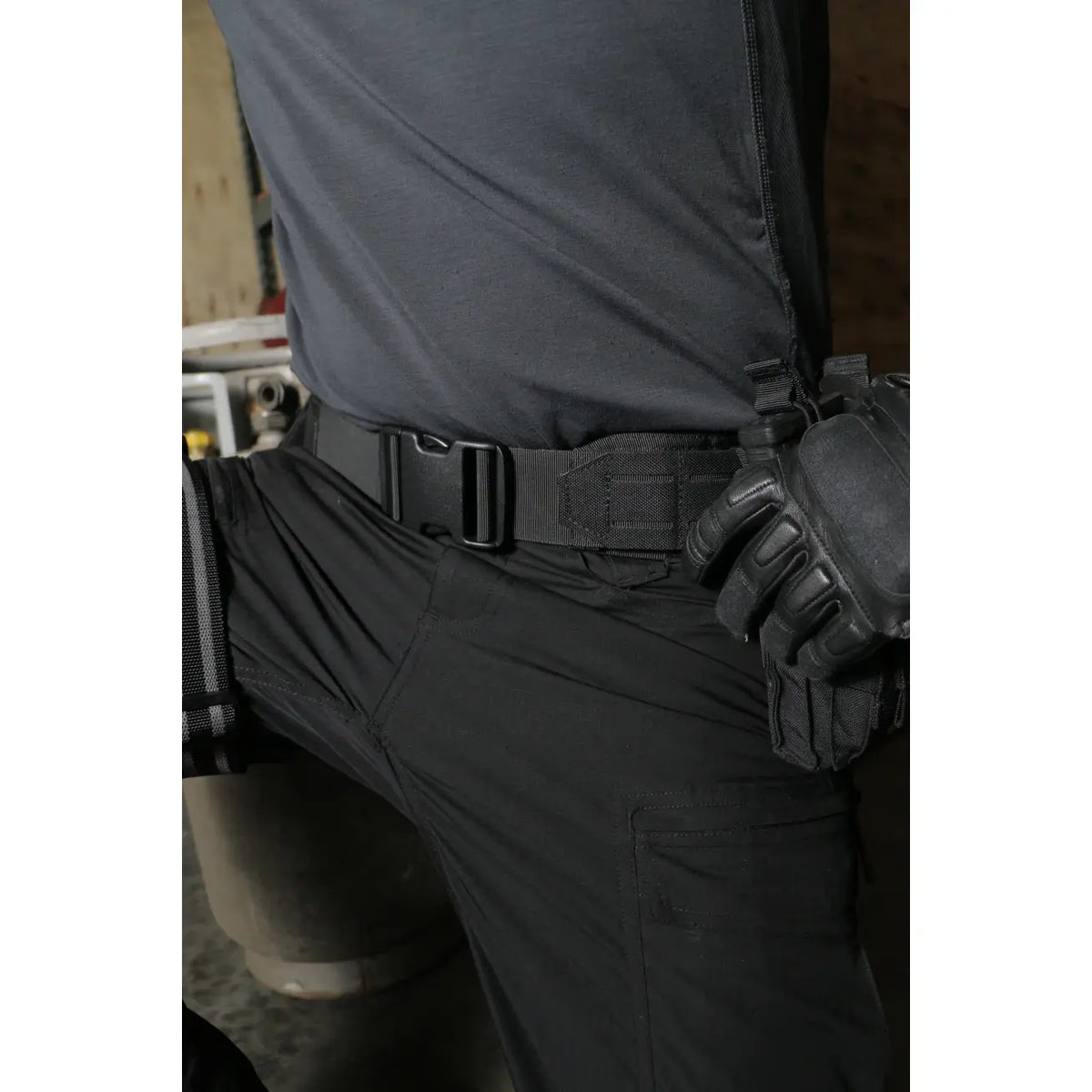Cinturón rígido Condor LCS negro (S)