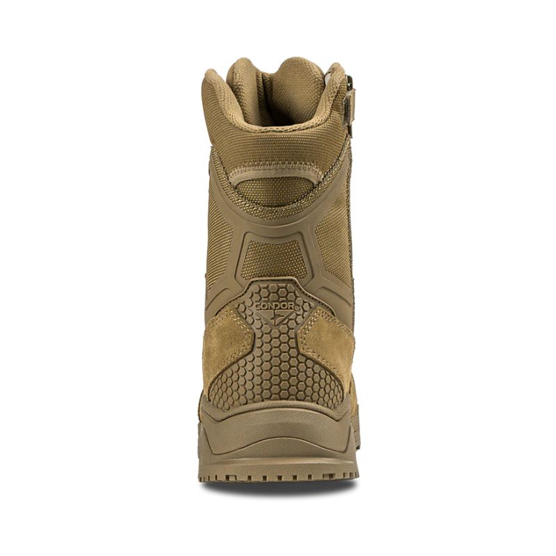 Botas Condor outdoor Brigade 8" con cierre Talla 10