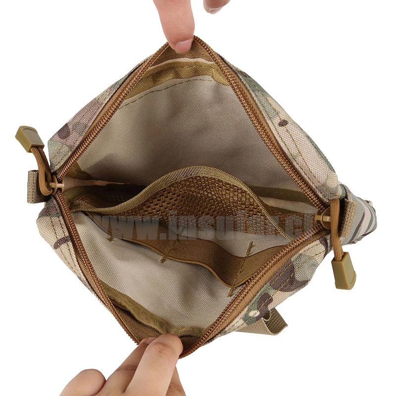 Pouch Utilitario Táctico EmersonGear Plug-in Debris Multicam
