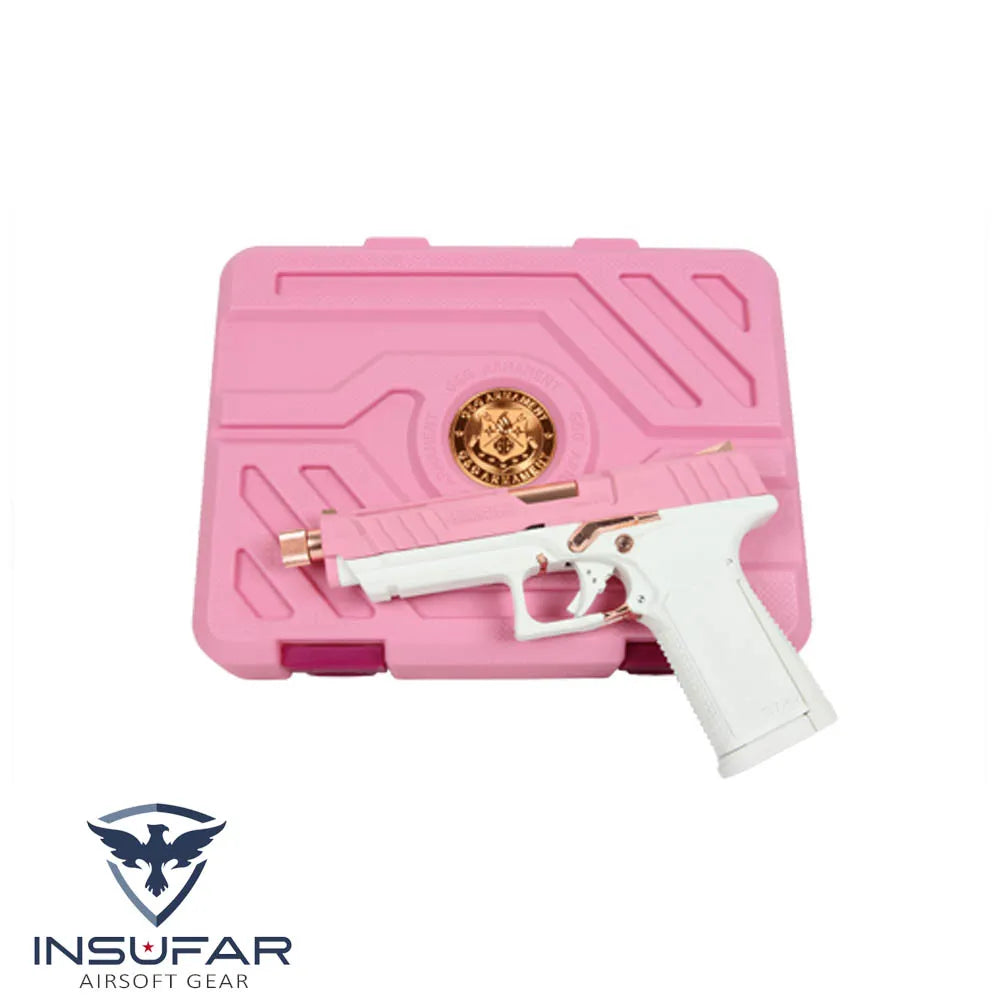 Replica pistola G&G GTP9 Rosa/dorada