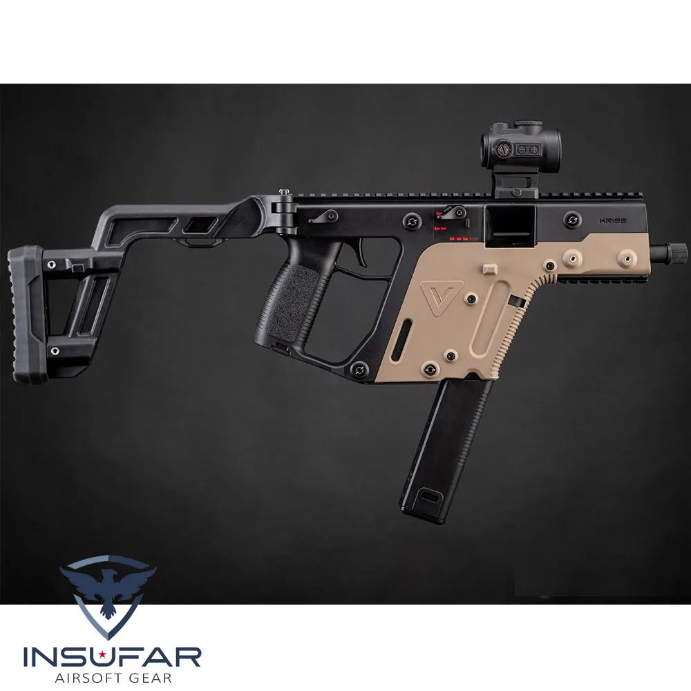 Replica Krytac KRISS Vector doble tono Gas Blowback GBB SMG