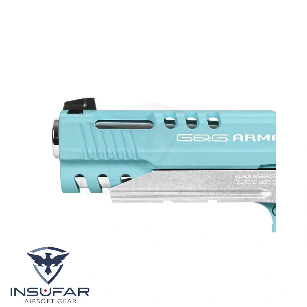 Replica pistola G&G GPM1911 CP Macaron Blue (EU)