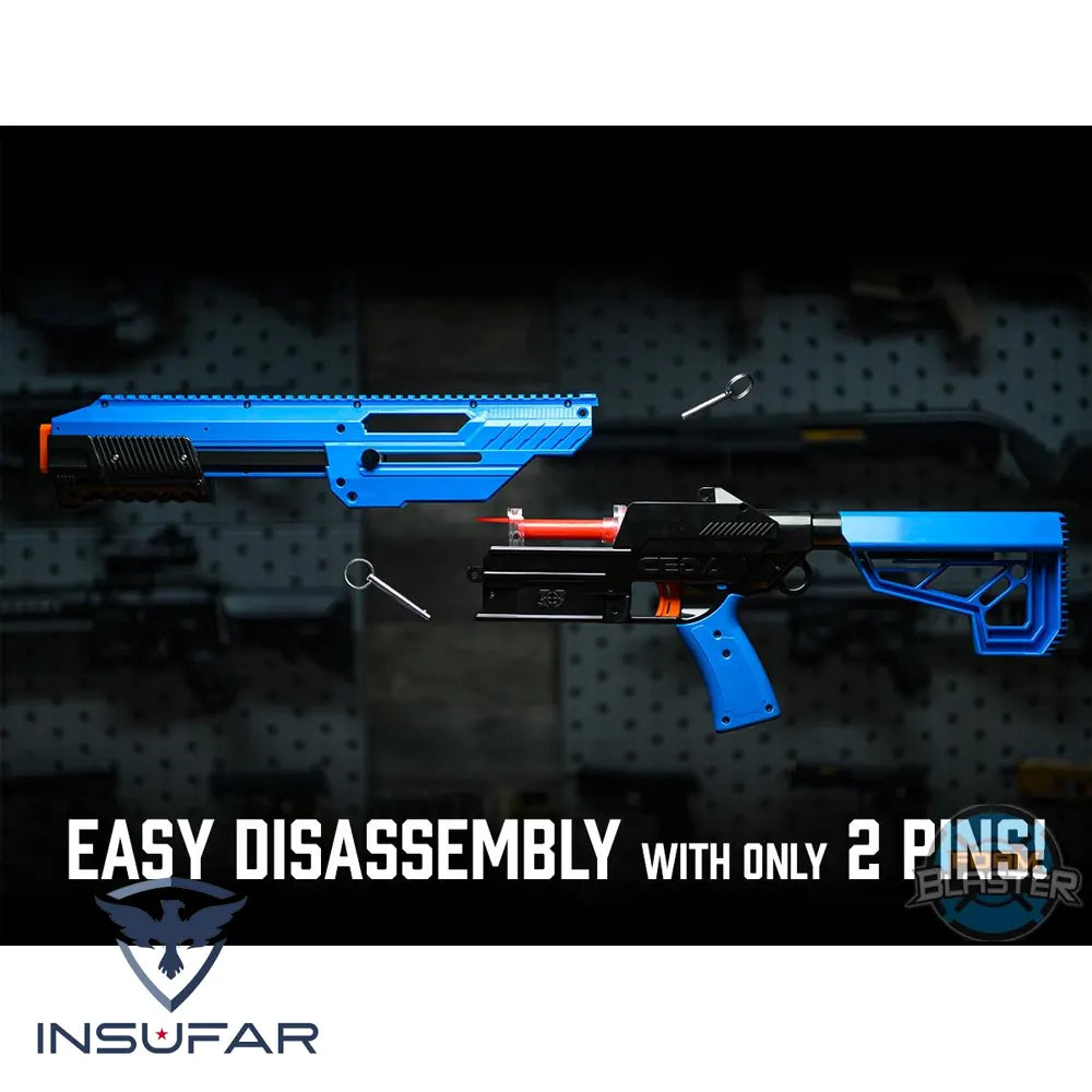 Jet Blaster CEDA Model S (Rojo)