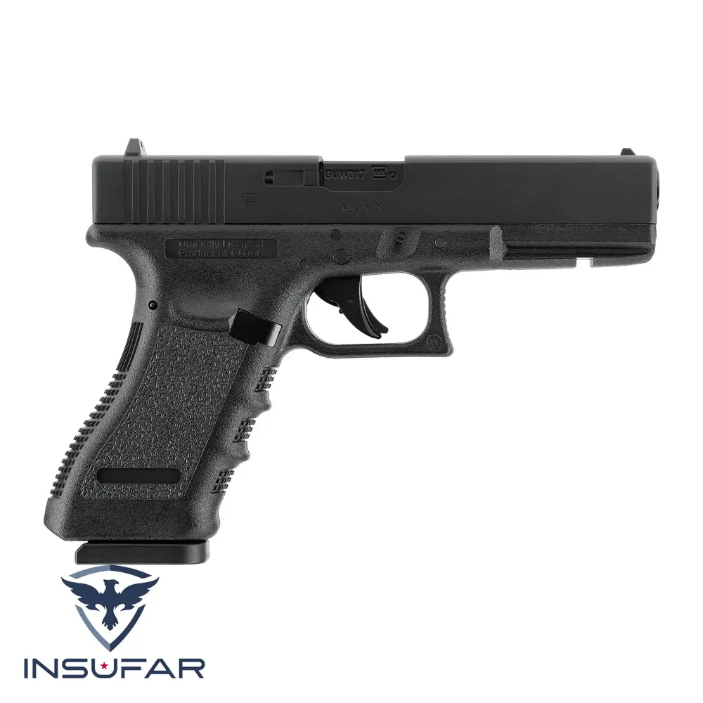 Pistola POSTON Glock 17 CO₂ Calibre 4,5 mm (.177) – Original Case Incluido