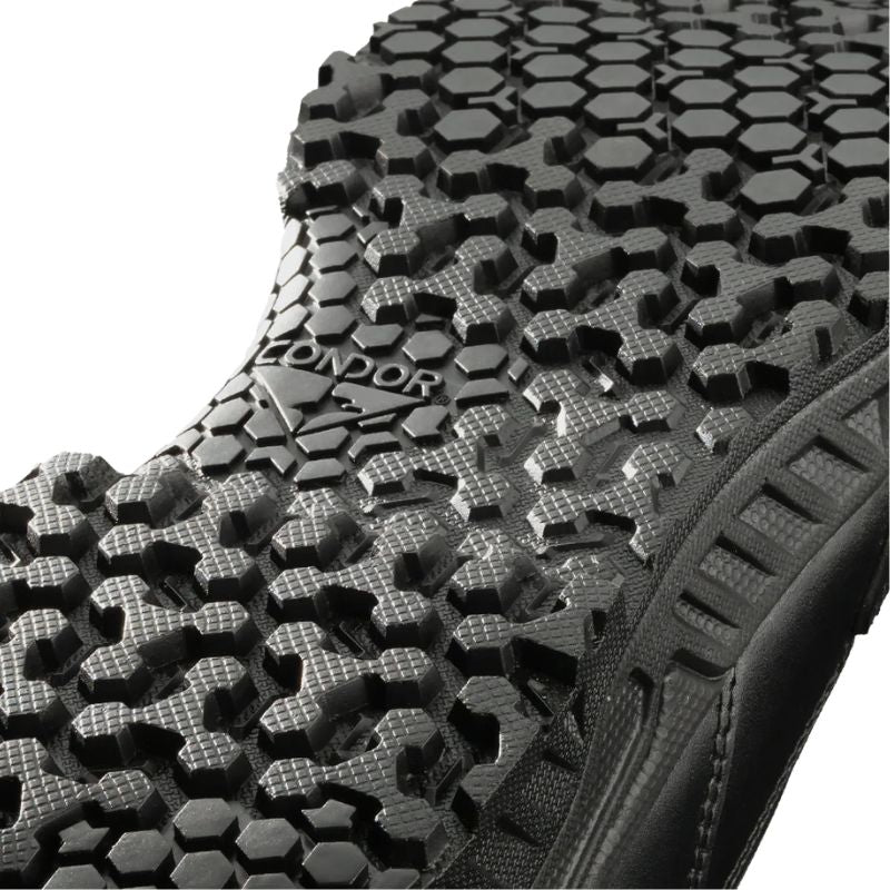 Botas Condor outdoor Brigade 8" negra con cierre Talla 9
