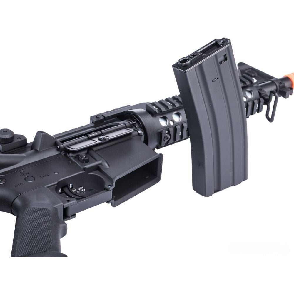Replica Cybergun x Colt M4A1 CQB AEG con ETU eShooter Kestrel