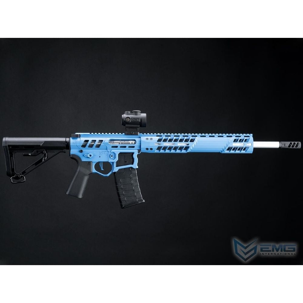 Replica Airsoft EMG x F1 UDR-15 AR-15 AEG eSilverEdge Azul