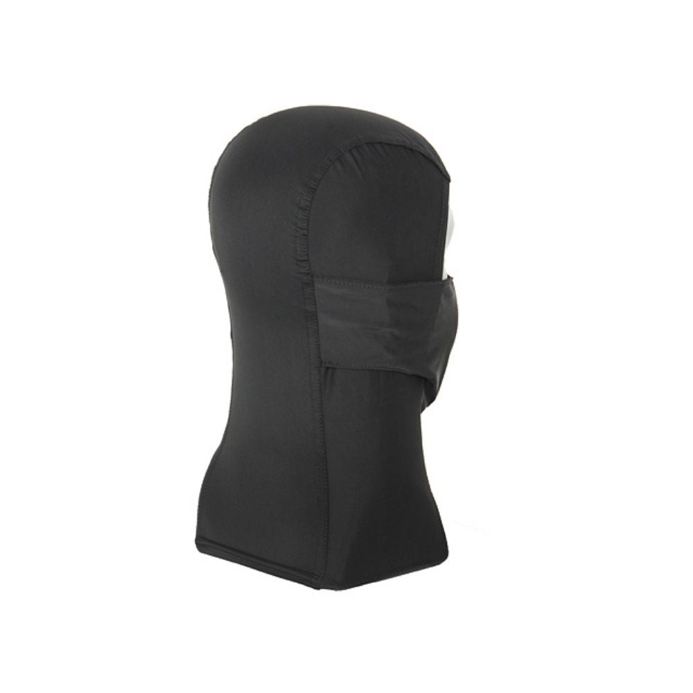 Máscara Balaclava con Rejilla Metálica Warrior Hood (Negro)