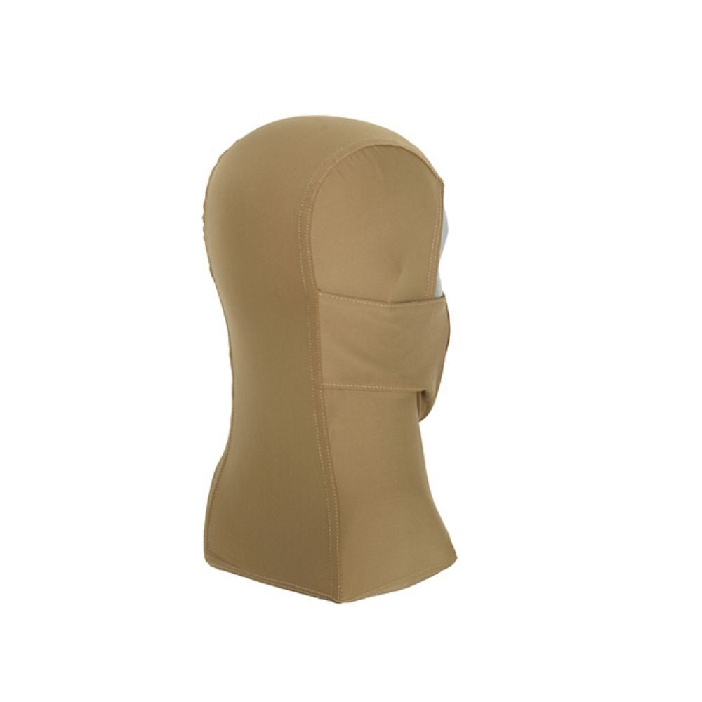 Máscara Balaclava con Rejilla Metálica Warrior Hood (Tan)