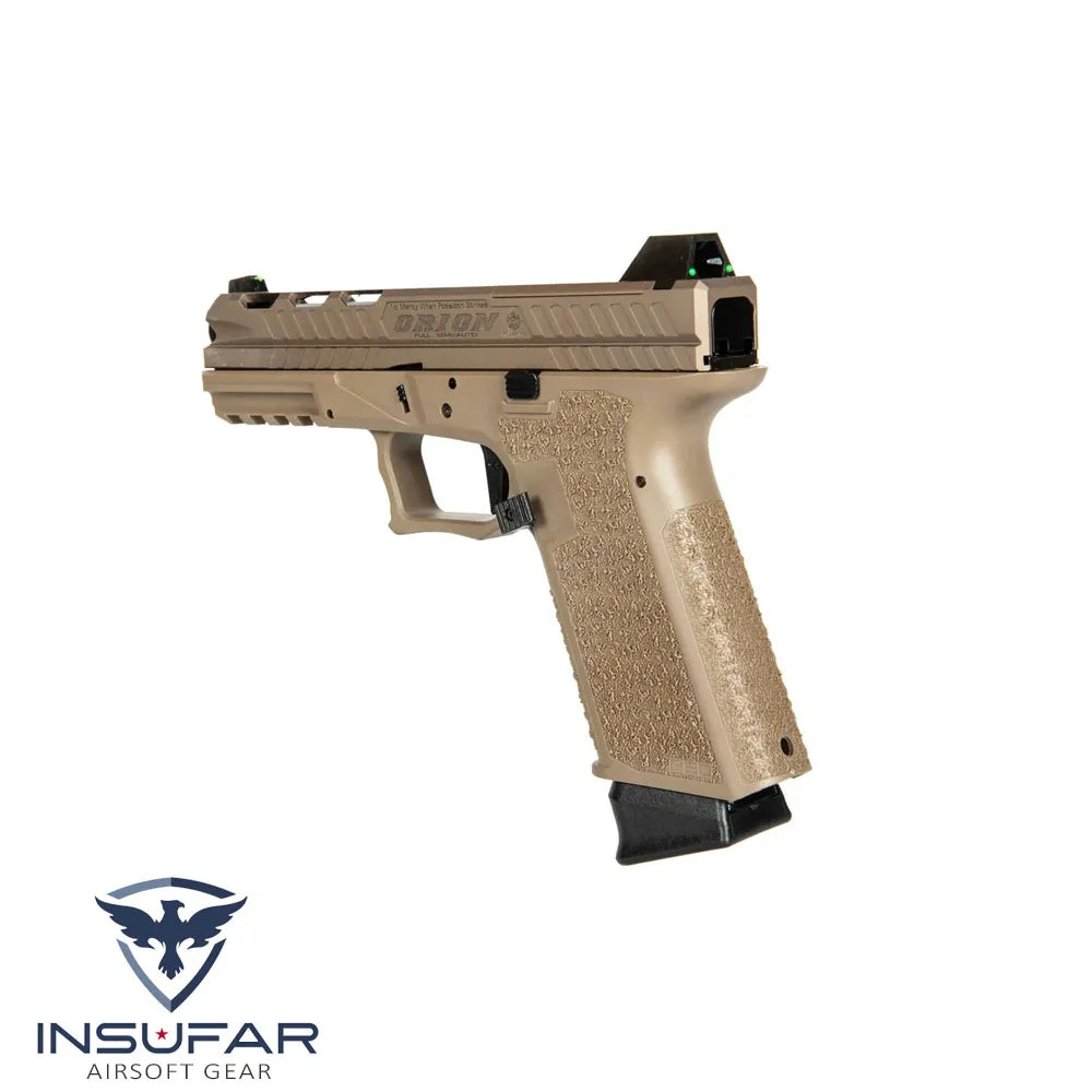 Replica pistola Poseidon Orion No.2 tan GBB