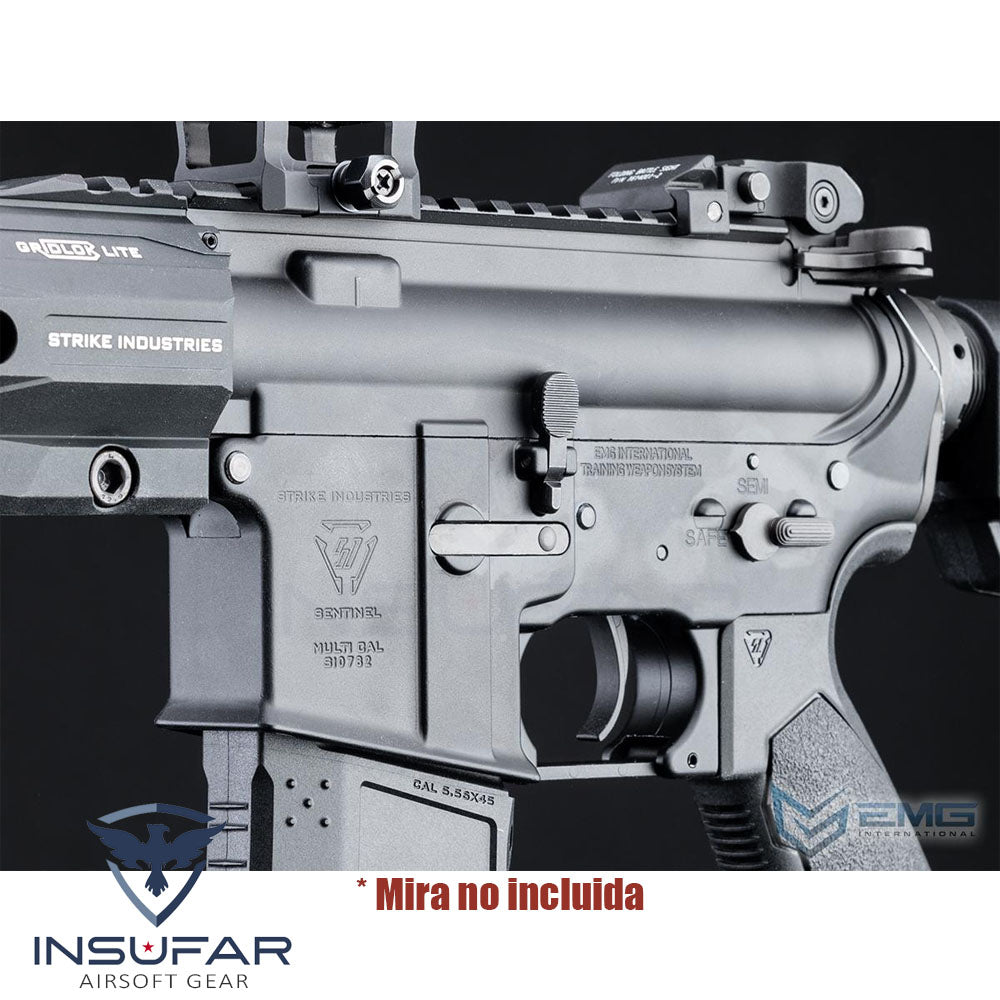 Replica EMG Licenciada Strike Industries "Sentinel" AR-15 AEG con guardamanos 15" GRIDLOK® LITE