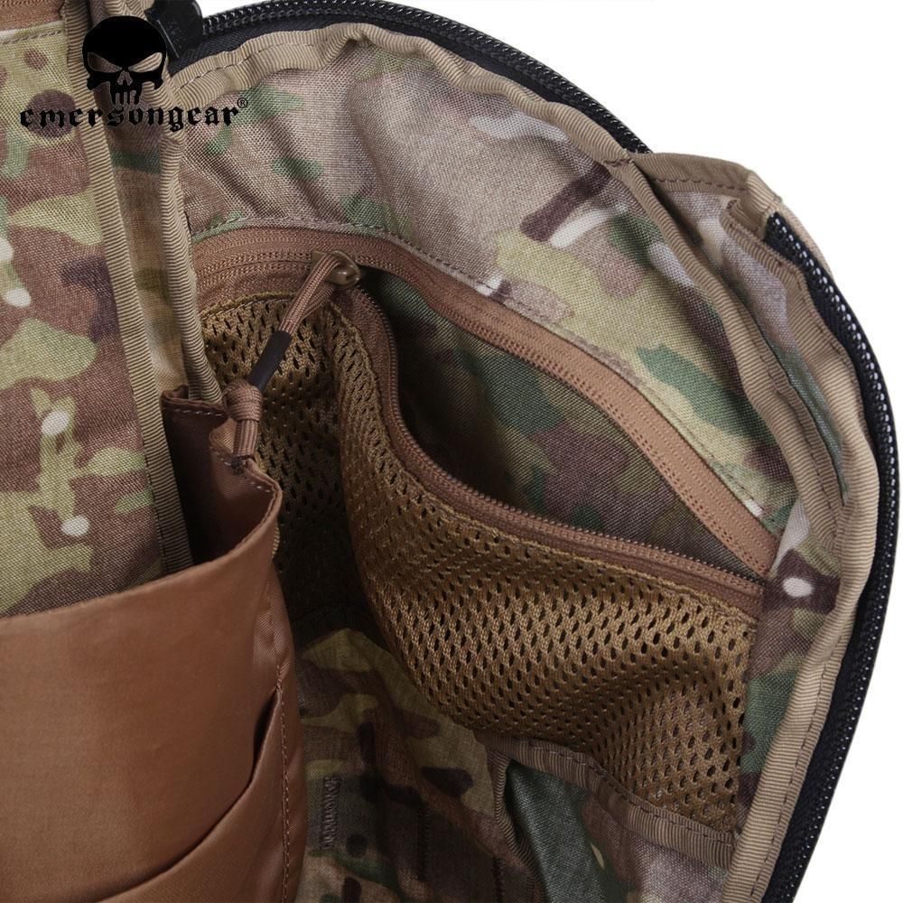 Mochila Táctica EmersonGear Y-ZIP City Assault Pack (Negro)