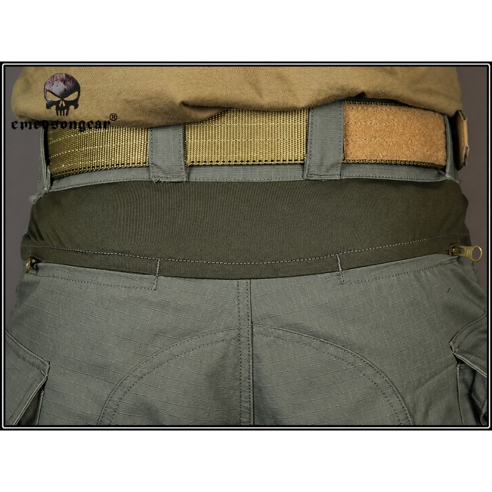 Pantalón Táctico EmersonGear G3 Negro con Rodilleras (34W)