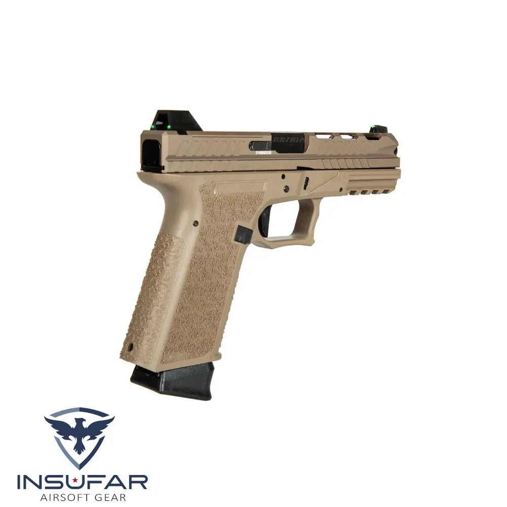 Replica pistola Poseidon Orion No.2 tan GBB