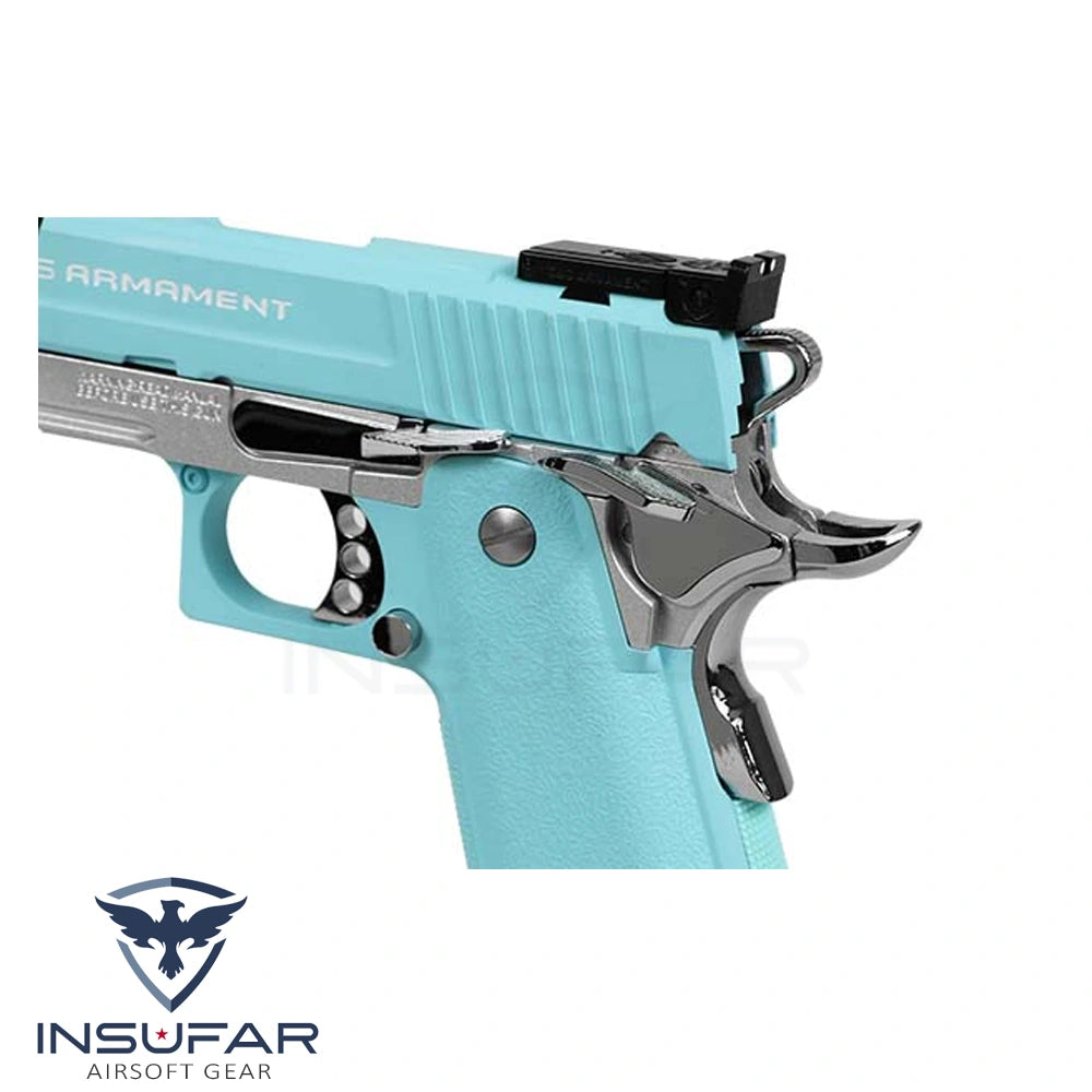 Replica pistola G&G GPM1911 CP Macaron Blue (EU)