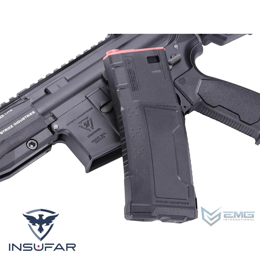 Replica Airsoft EMG Custom Strike Industries "Sentinel" AR15 AEG con guardamanos GRIDLOCK 11"