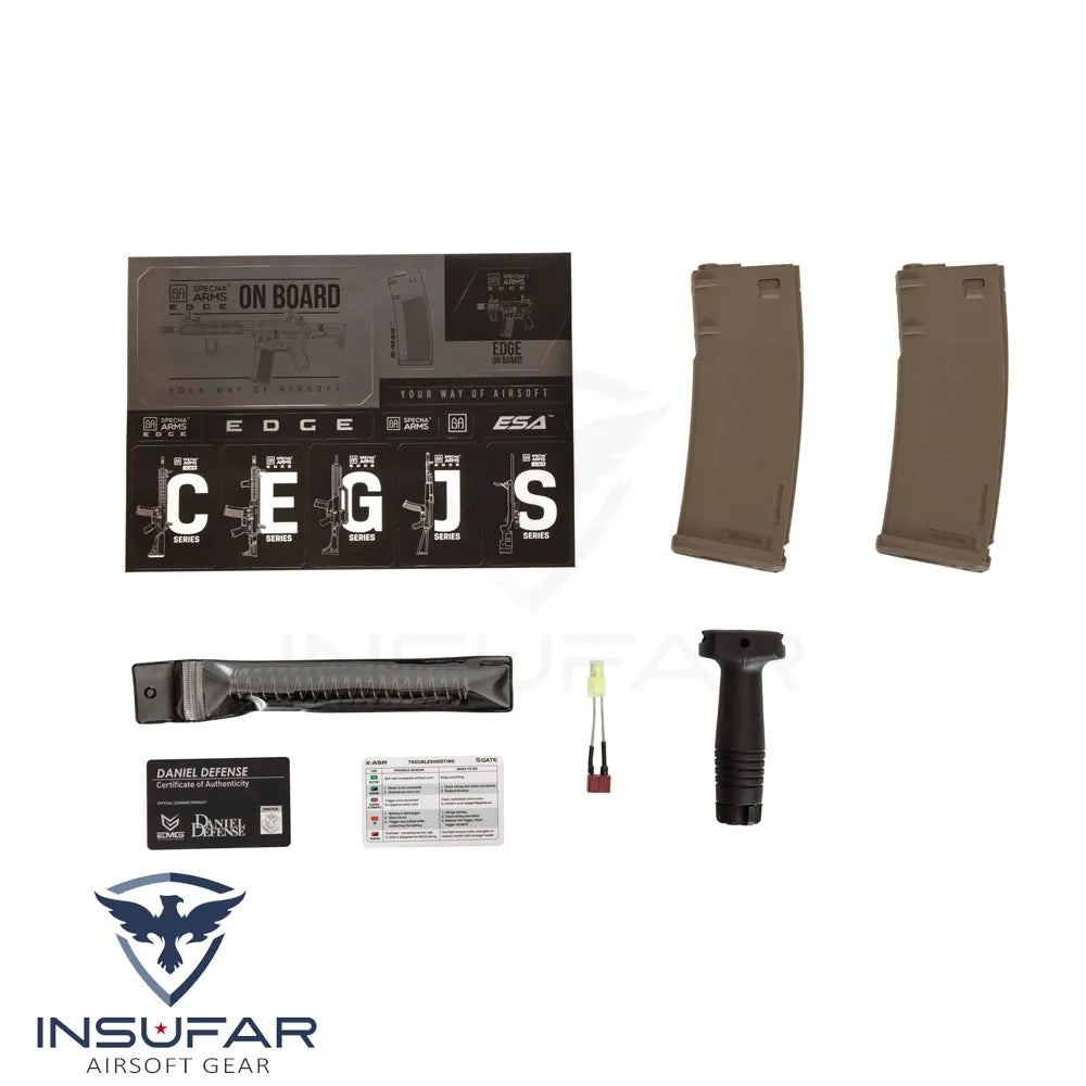 Replica Specna Arms Daniel Defense SA-E19 X-ASR Chaos Bronze