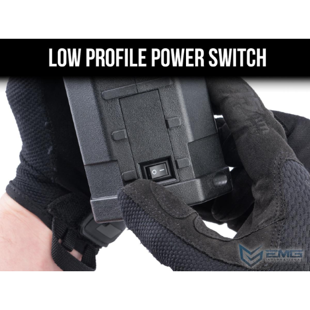 Cargador Eléctrico Automático EMG Autobot 1400 BB para Airsoft – Alimentación LiPo 11.1V