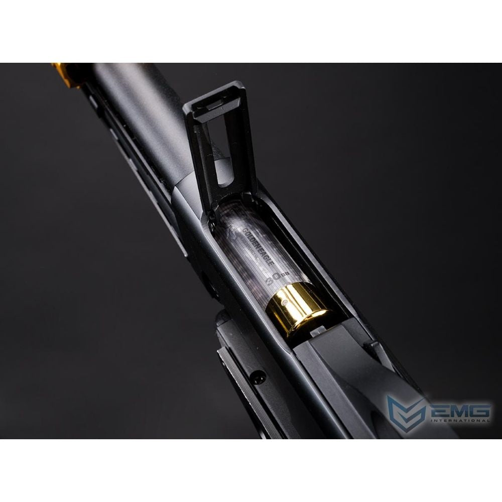 Escopeta Airsoft EMG x Strike Industries M870 Co2 - Gold