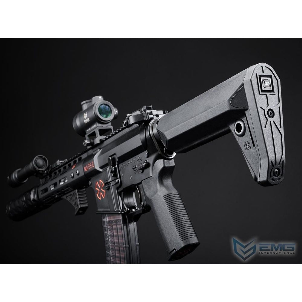 Culata ajustable EMG X SAI U.G.G. para M4 con QD negra