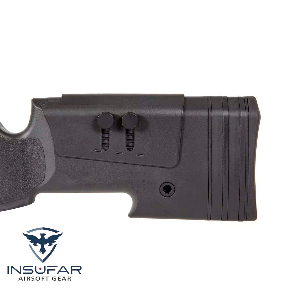 Réplica de Rifle Sniper SA-S03 CORE™ High Velocity con Mira y Bipode - negra