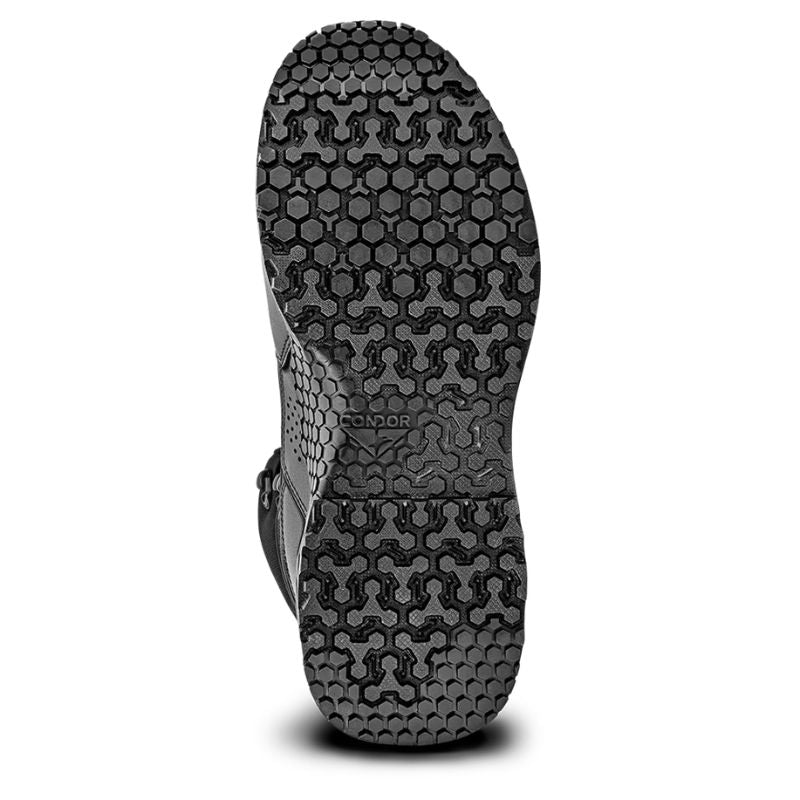 Botas Condor outdoor Brigade 8" negra con cierre Talla 8.5
