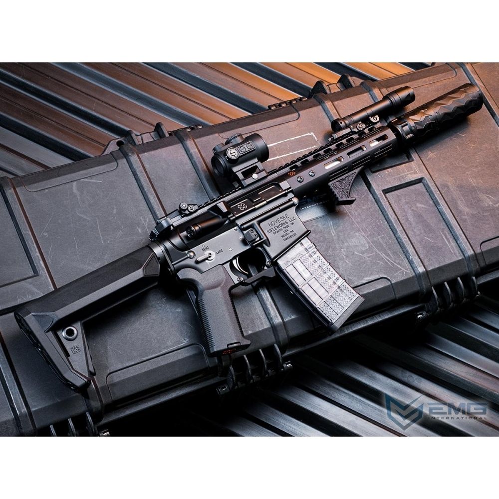 Culata ajustable EMG X SAI U.G.G. para M4 con QD negra